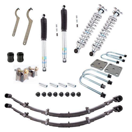 9597 Toyota Tacoma PRO Kit wExpedition Leaf Springs UCA and Spring and Shackle Hangers 1