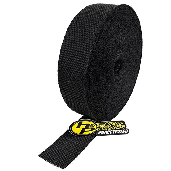 Black Exhaust Wrap 2 In X 1 Ft Roll (322100) 1