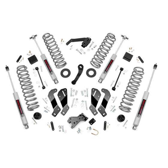 3.5 Inch Lift Kit Jeep Wrangler Unlimited 2WD/4WD (2007-2018) (69430) 1