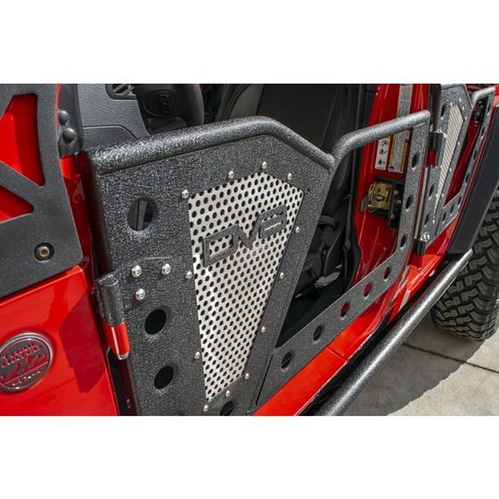 Jeep JL Rock Door W Perforated Aluminum Mesh8 Present Wrangler JL 4 Door 1