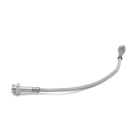 Rear Brake Hose Stainless Steel; 41-71 Willys/Ford/Jeep Models