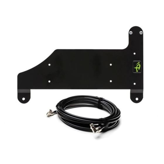 Compressor Mount and Connection Kit - JL Under Pass. Seat for ARB Dual Air Compressor - Black 1