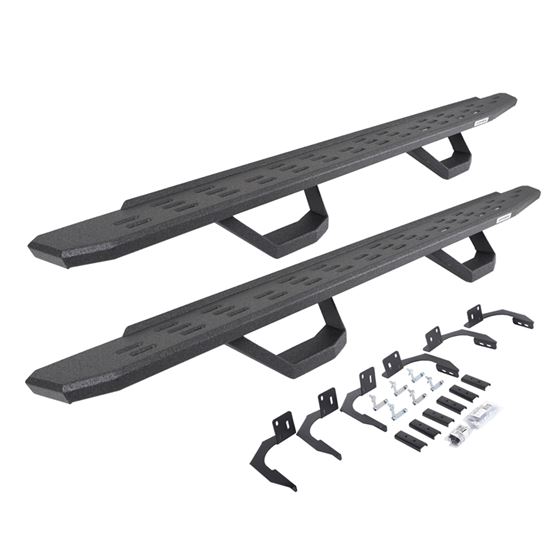 RB30 Running Boards with Mounting Brackets 2 Pairs Drop Steps Kit (6960998020T) 1