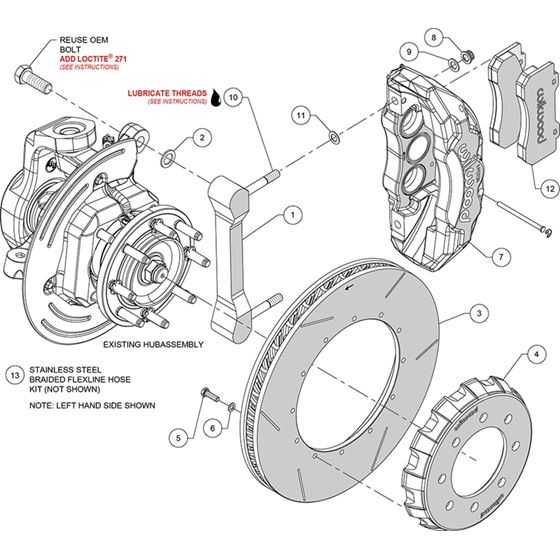 TX6R Big Brake Truck Front Brake Kit 3