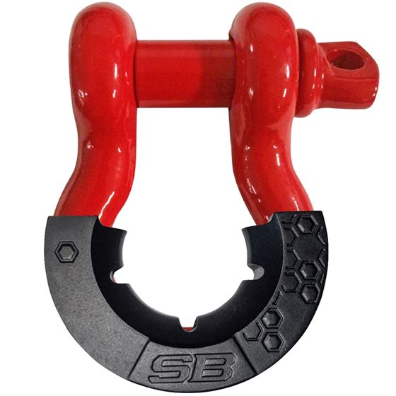 Red D-Ring 3/4" 4.75 Ton w/ Isolators (23047R) 1