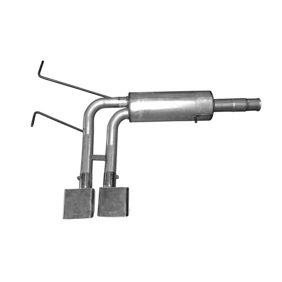 Cat Back Super Truck Exhaust System Stainless 1