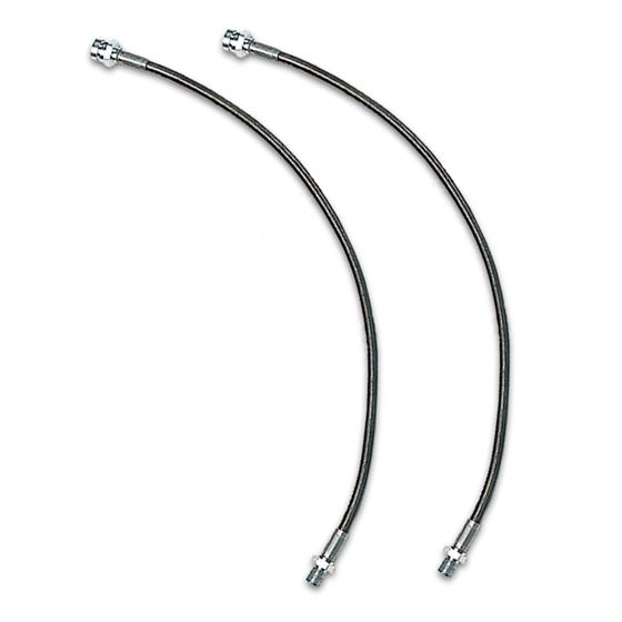 Brake Line Extended Front 4 Inch 9706 Jeep Wranlger TJ Pair Tuff Country 1