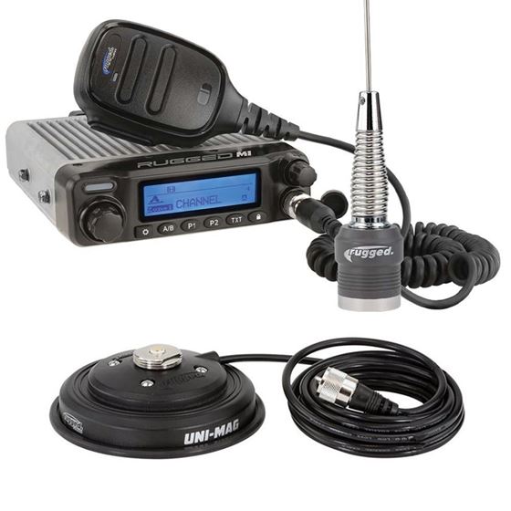 Radio Kit - Rugged M1 RACE SERIES Waterproof Mobile with Antenna - Digital and Analog (RK-M1-V) 1