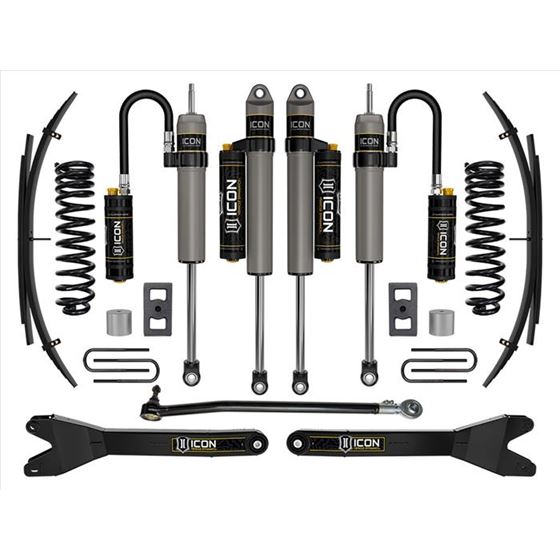 23 Ford F250/F350 Gas 2.5" Stage 4 Suspension Sys Radius Arms/Expansion Pack (K62594RL)