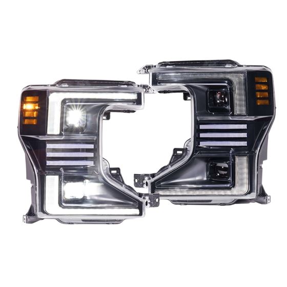 XB Hybrid LED Headlights: Ford Super Duty (20-22) (Pair / ASM) (LF556.2) 1