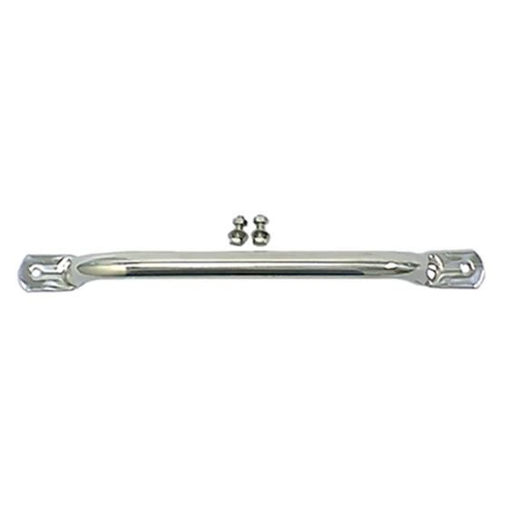 Passenger Grab Bar Stainless Steel; 55-86 Jeep CJ Models