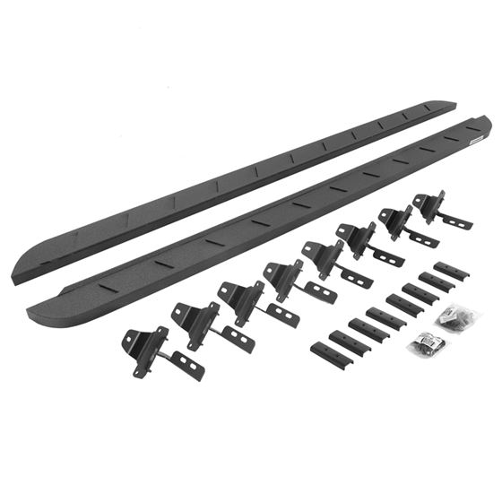 RB10 Slim Line Running Boards with Mounting Brackets Kit (63451687ST) 1