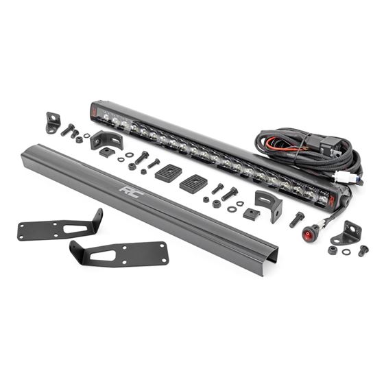 LED Light Kit Bumper Mount 20" Spectrum Single Row Ram 2500/3500 (10-18) (80568) 1