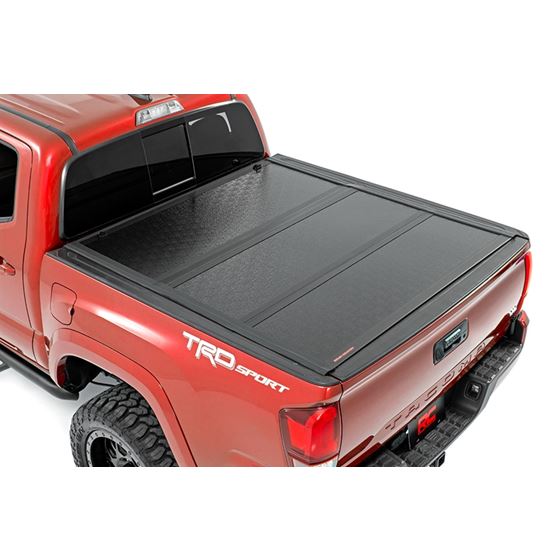 Tacoma Low Profile Hard Tri-Fold Tonneau Cover 16-20 Tacoma 6 Foot Bed (47420600) 1