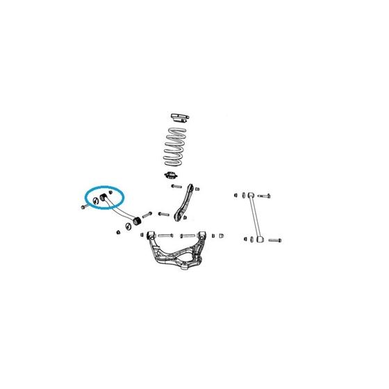 Jeep WK2 Grand Cherokee 2011-2022 - Leading Arm - Inner Bushing Kit (SPF5211K) 1