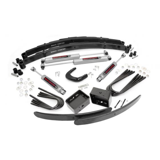 6 Inch Suspension Lift System 56 Inch Rear Springs 73-76 C20/K20/C25/K25 Rough Country 1