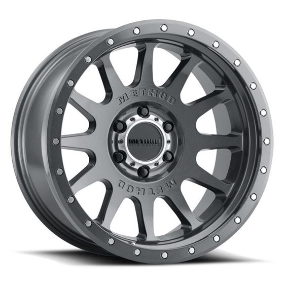 MR605 NV 20 x 10 -24mm Offset 6x135 87mm Centerbore Gloss Titanium 1