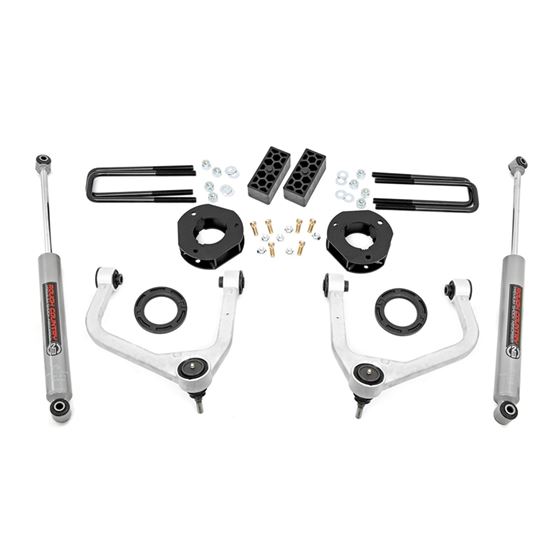 3.5 Inch Lift Kit Chevy Silverado 1500 2WD/4WD (2019-2024) (29531A) 1