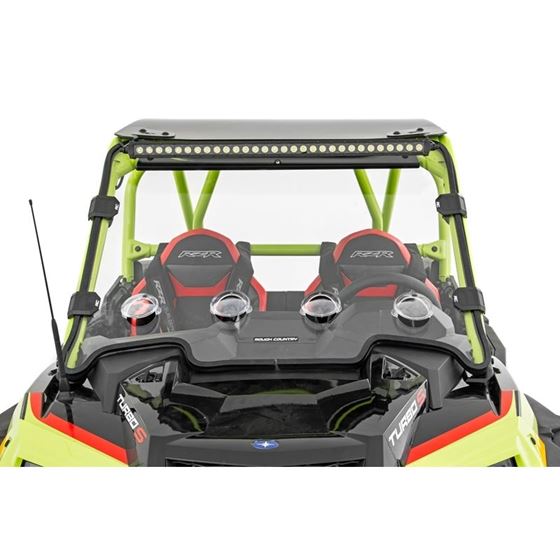 Vented Full Windshield Scratch Resistant Polaris RZR Turbo S (98212110) 3