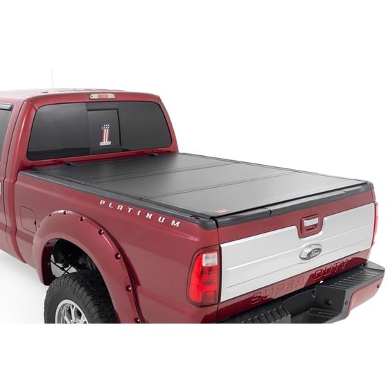 Hard Tri-Fold Flip Up Bed Cover 6'10" Bed Ford F-250/F-350 Super Duty (99-16) (49214651) 1