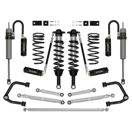 2023 Toyota Sequoia 3-4.5" Lift Stage 10 Suspension System Tubular (K53240T) 1