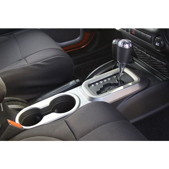 Center Cup Console Charcoal Automatic; 11-16 Jeep Wrangler JK