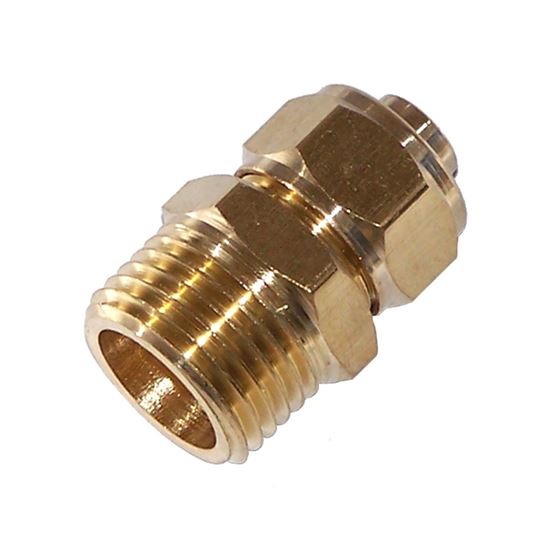12in M Npt Compression Fitting For 12in OD Tube 51212 1