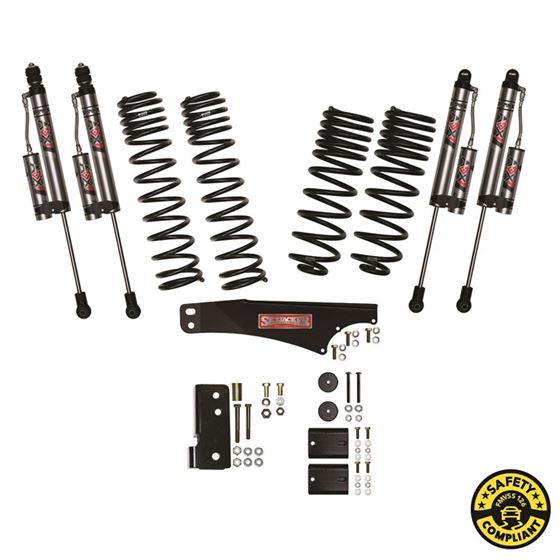 2.5 Inch Suspension Lift System With ADX 2.0 Remote Reservoir Shocks 1