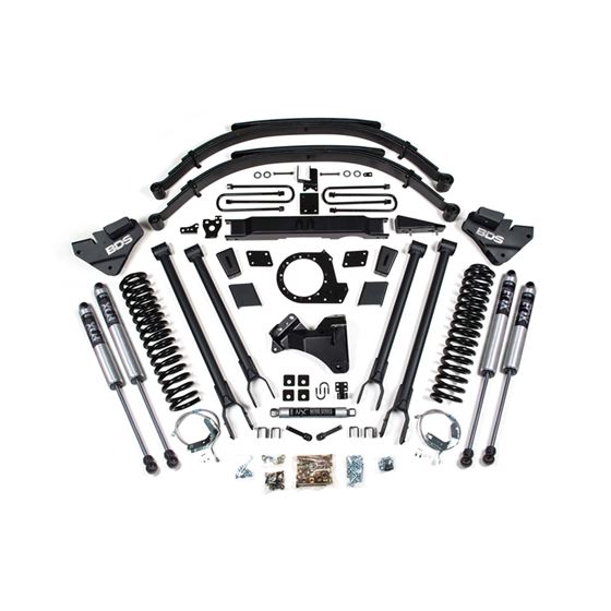 9 Inch Lift Kit w/ 4-Link - Ford F250/F350 Super Duty (20-22) 4WD - Diesel (1959FS)