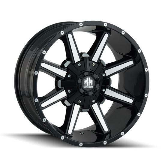 ARSENAL 8104 GLOSS BLACKMACHINED FACE 17X9 816518170 18MM 1308MM 1