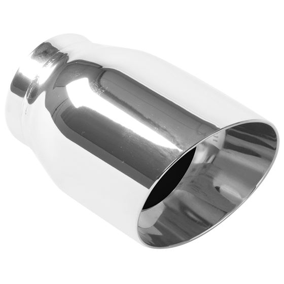 3.5in. Round Polished Exhaust Tip (35225) 1