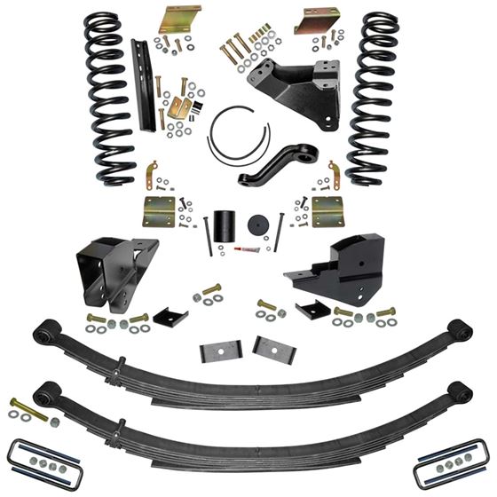 6 In. Lift Kit with Front Coils and Rear Leaf Springs. (F23651KS) 1