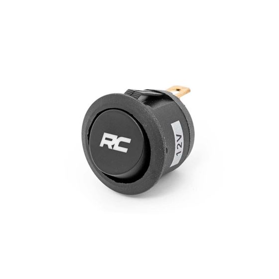 Rocker Switch Round with Logo (709RRC) 1