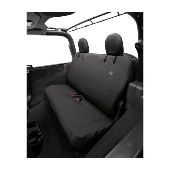 Bestop Seat Covers 2018 - 2019 Jeep Wrangler JL 2 Door Rear Black Diamond