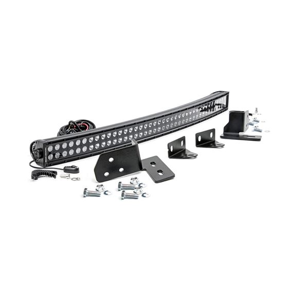 LED Light Bumper Mount 40" Black Dual Row Ford F-250 Super Duty (11-16) (70682) 1