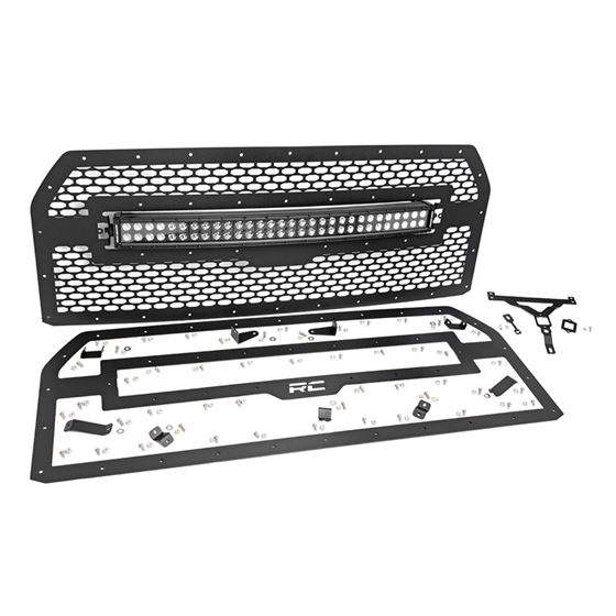 Mesh Grille 30" Dual Row LED Black Ford F-150 2WD/4WD (2015-2017) (70193) 3