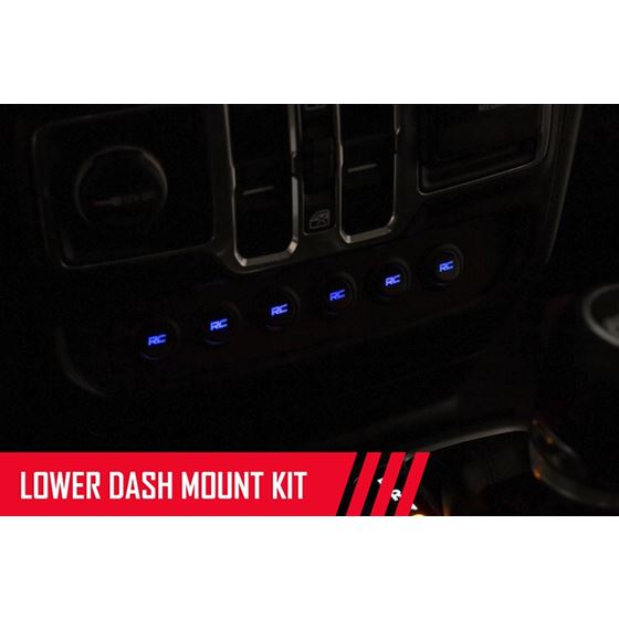 MLC-6 Muliple Light Controller Lower Dash Jeep Wrangler JL/Wrangler Unlimited (18-24) (70964) 3