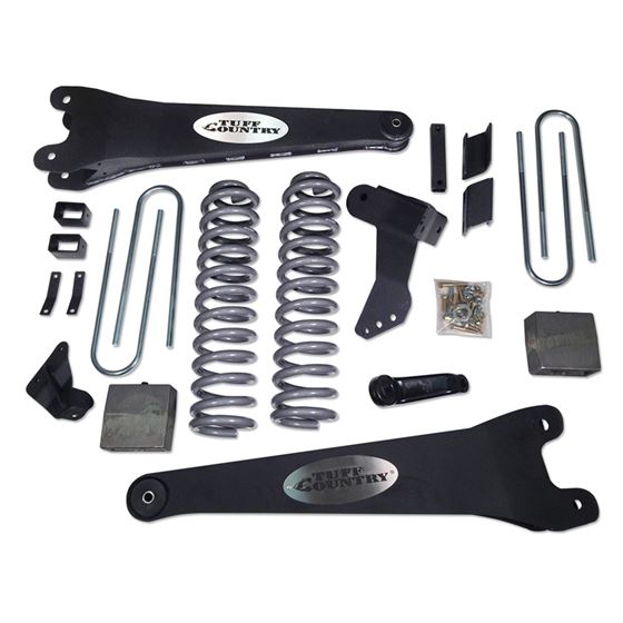 4 Inch Lift Kit 1719 Ford F250F350 Super Duty 4x4 wDiesel Engine Tuff Country 1