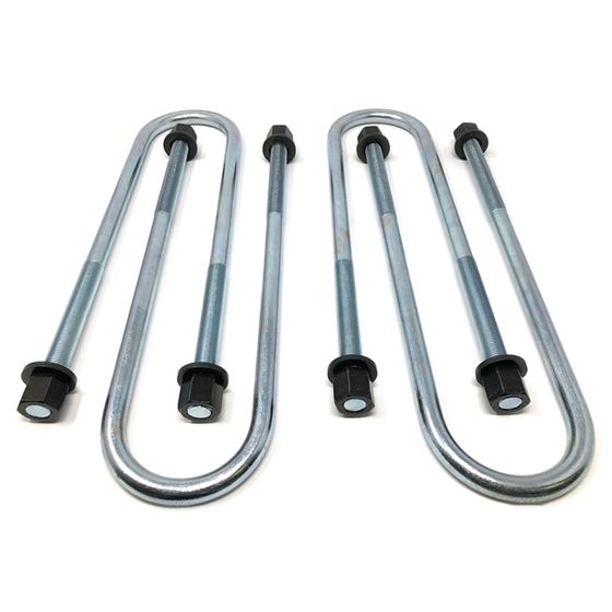 Rear Axle UBolts 7387 ChevyGMC Truck and 7391 Suburban 34 Ton 4WD Lifted w55 Inch Blocks Tuff Countr