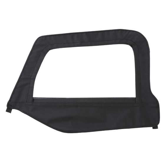 Soft Top - Door Skin W/ Frame - Driver Side - Black Diamond (79435) 1