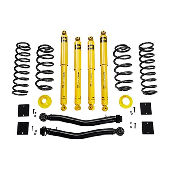 2-Inch Suspension Lift Kit with Front/Rear Coil Springs Front/Rear Shocks Front Lower Control Arms F