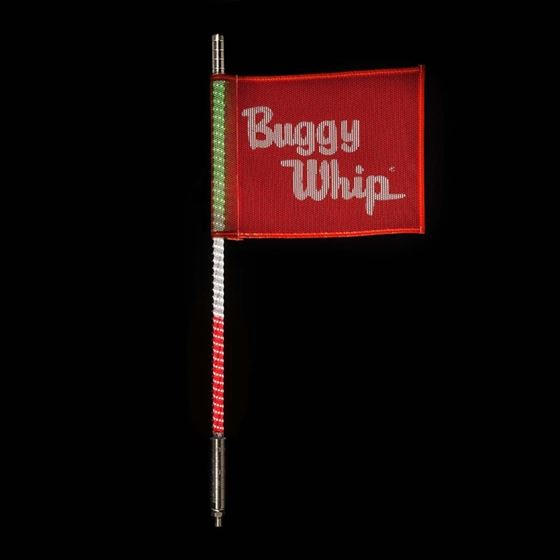 Buggy Whip 6ft LED Whip Threaded Red White Green 1