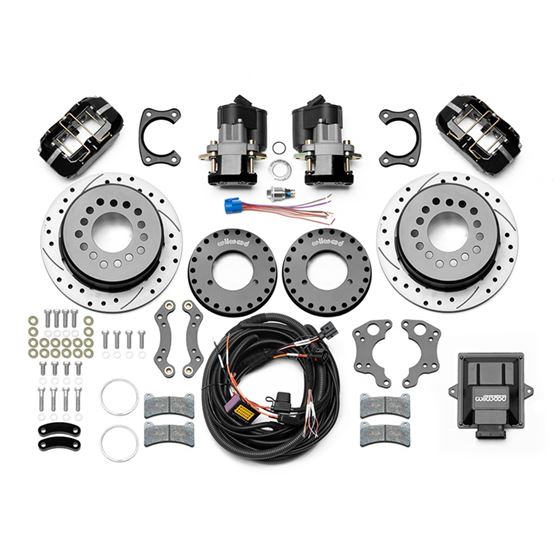 Forged Dynapro Low-Profile Rear Electronic Parking Brake Kit 1