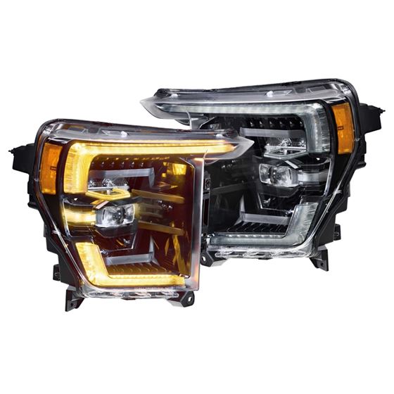 XB Headlights: Ford F150 (2021+) (Amber DRL) (LF498-A) 1