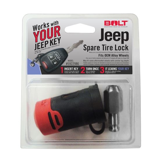 BOLT Spare Tire Lock (Jeep)