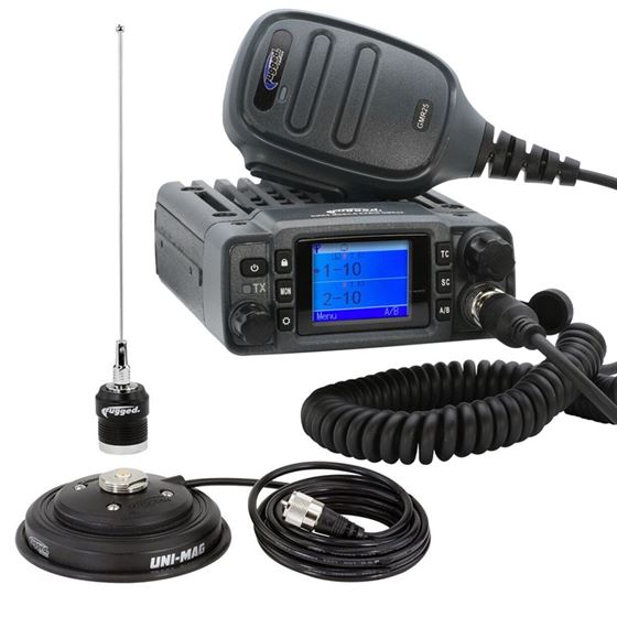 Radio Kit - GMR25 Waterproof GMRS Band Mobile Radio with Antenna (RK-GMR25) 1
