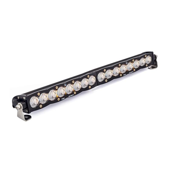 20 Inch LED Light Bar Single Straight Wide Driving Pattern S8 Series 1