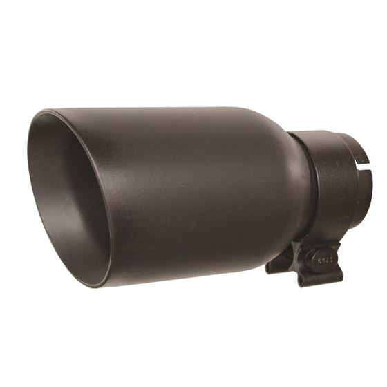 Go Rhino Texture black powder coated Stainless Steel Exhaust Tip