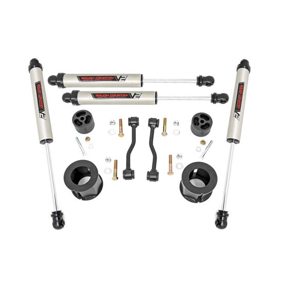 2.5 Inch Jeep Suspension Lift Kit w/V2 Shocks 20 Gladiator Rough Country 1