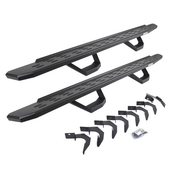 RB30 Running Boards with Mounting Brackets 2 Pairs Drop Steps Kit (6962358020PC) 1